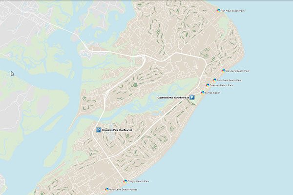 Beach Parks Map