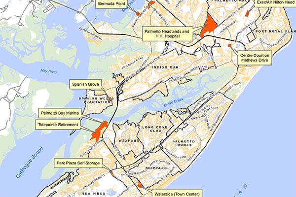 lanned Development (PD2) Districts Map