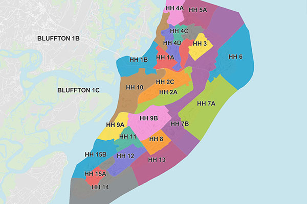 Mapa del distrito electoral