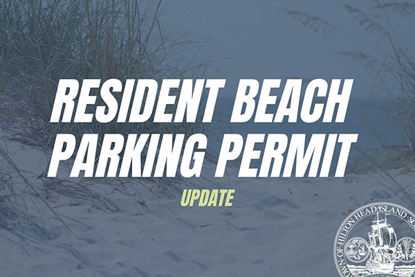 Resident Beach Parking Premit Update