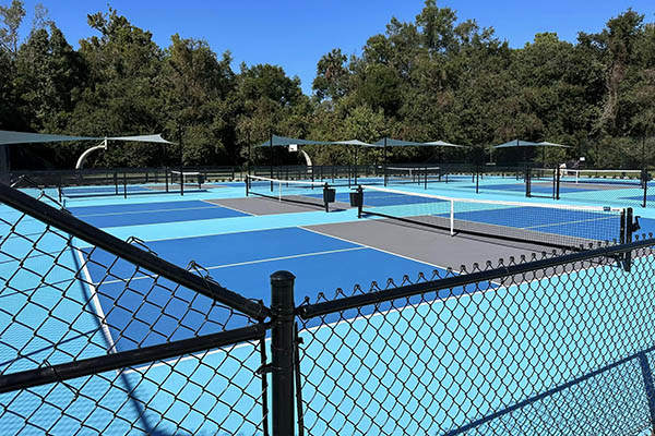 Pickleball courts