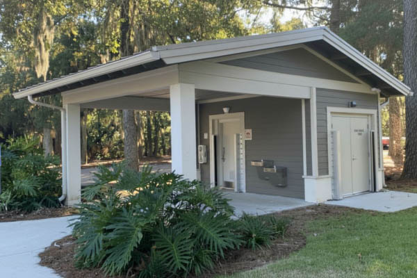 Restroom Builidng at Old School House Park