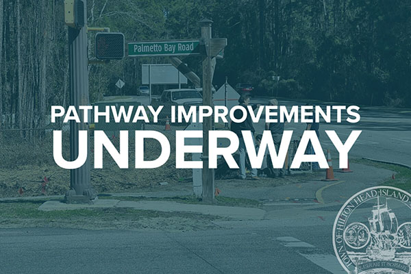 Pathway Improvements Underway