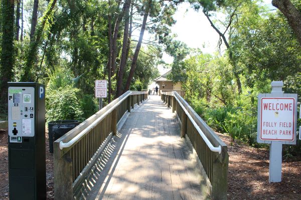 Folly Field Beach Park Boardwalk