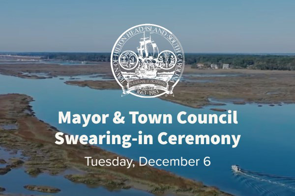 Mayor & Town Council Swearing-in Ceremony Tuesday December 6