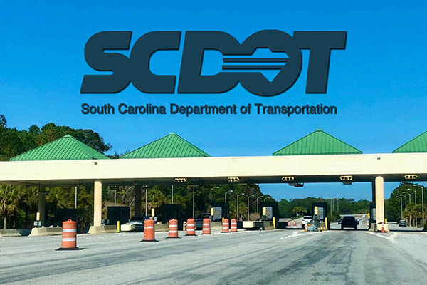 Cross Island parkway and SCDOT logo