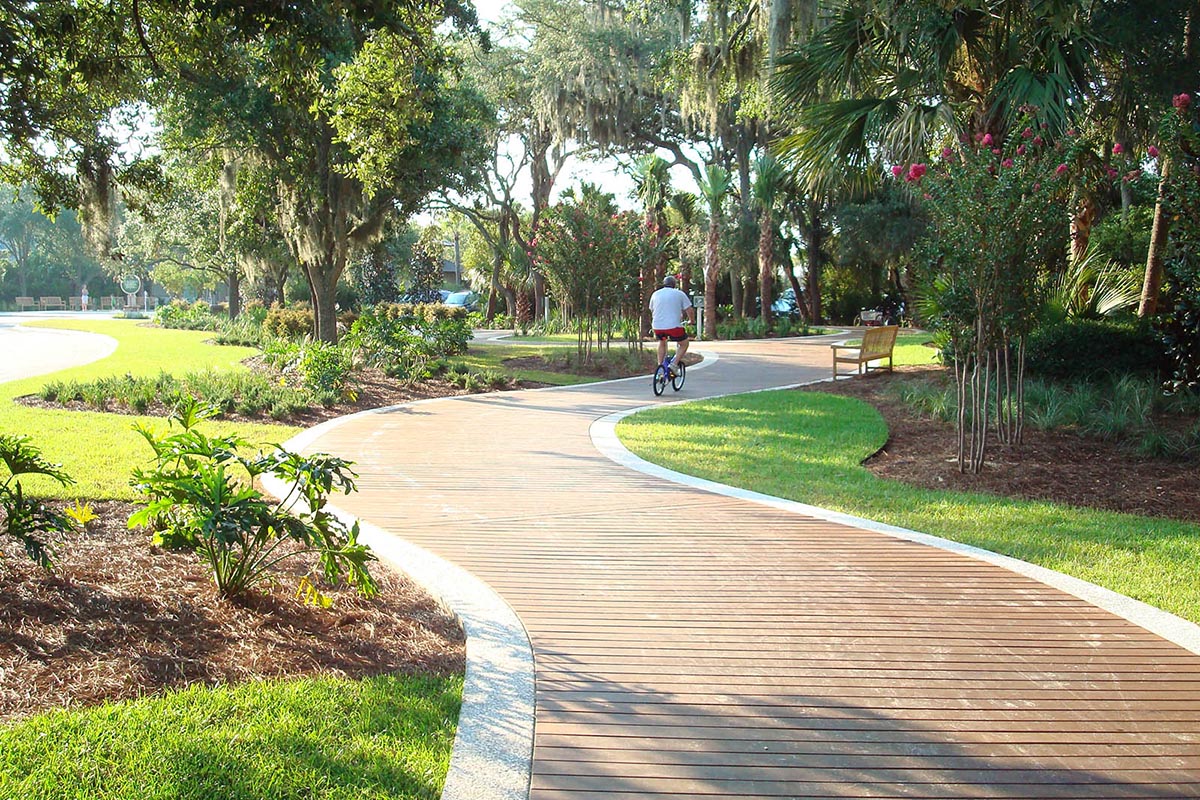 Pathway to Coligny Beach Park