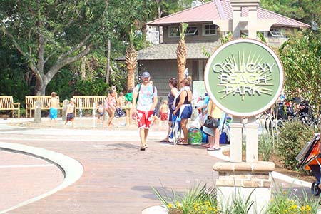 Coligny Beach Park Sign