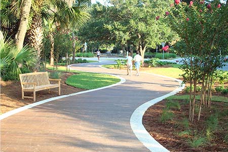 Pathway to Beach Parking