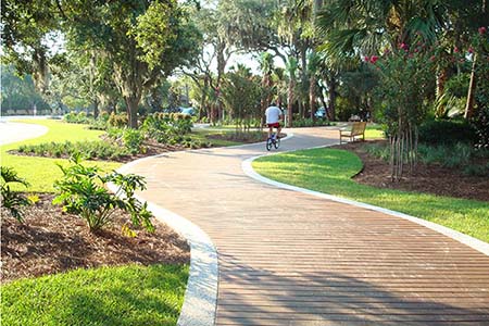 Pathway to Coligny Beach Park