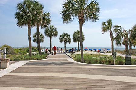 Boardwalk to Beach Access Entrance