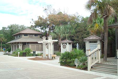 Outdoor Showers and Restroom Building