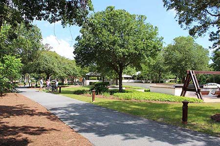 Pathway Adjacent to Compass Rose Park