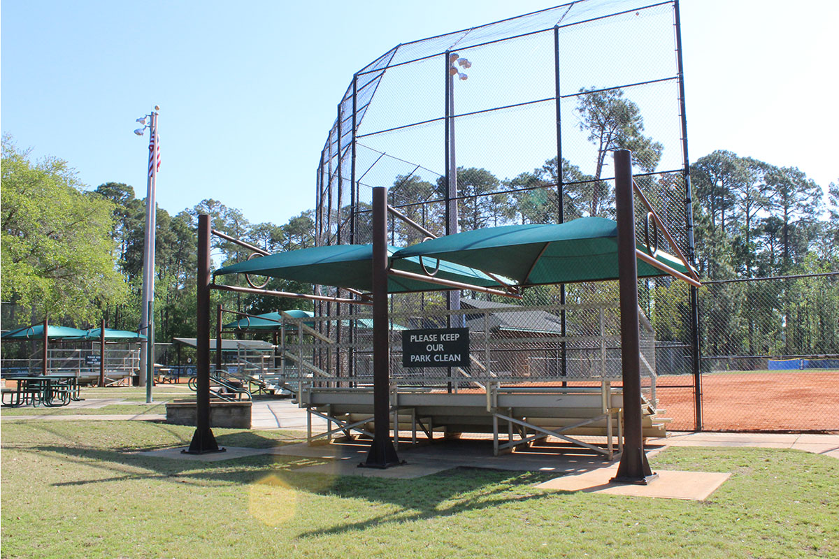 Covered Bleachers