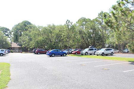 Driessen Beach Parking Lot