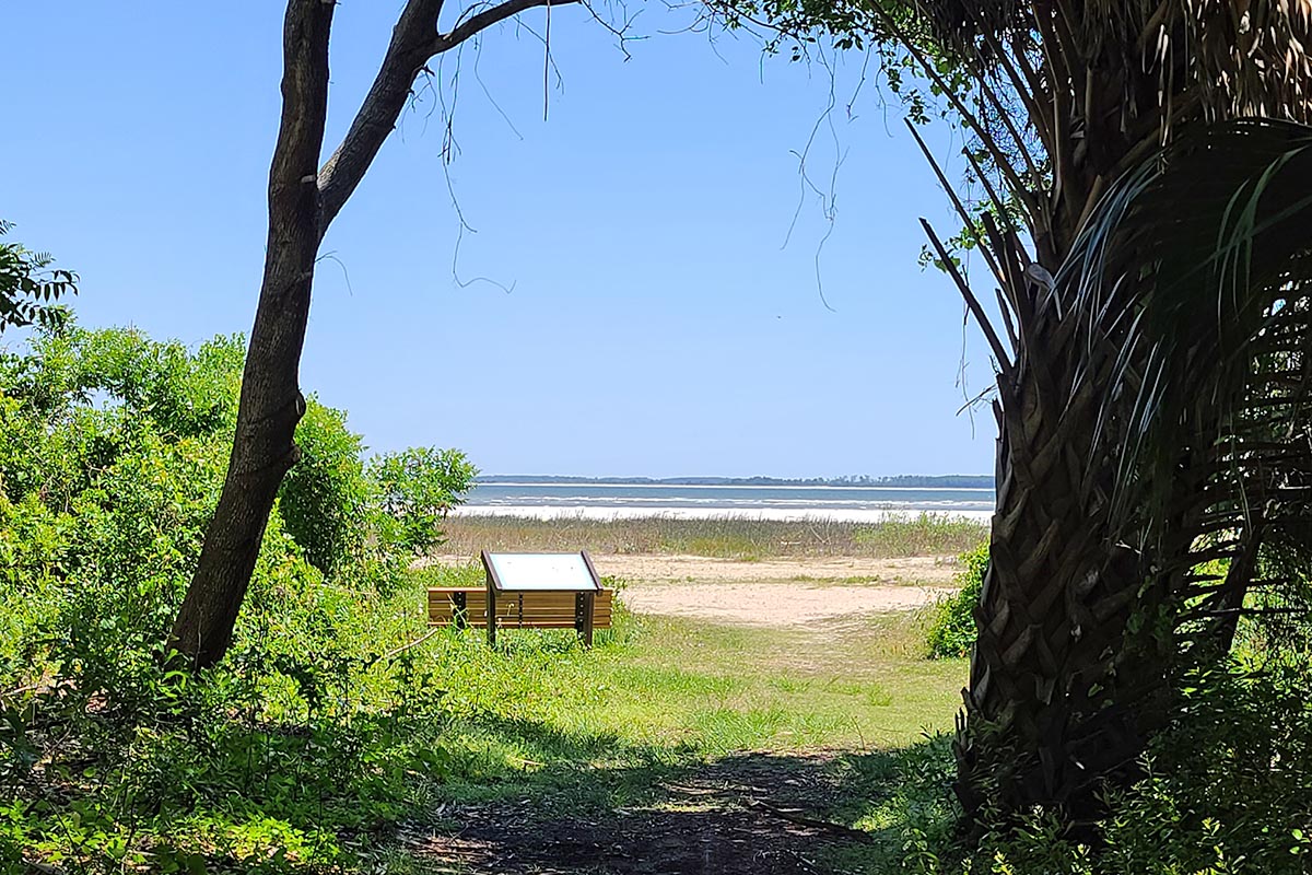 Beach Access from Historic Mitchelville