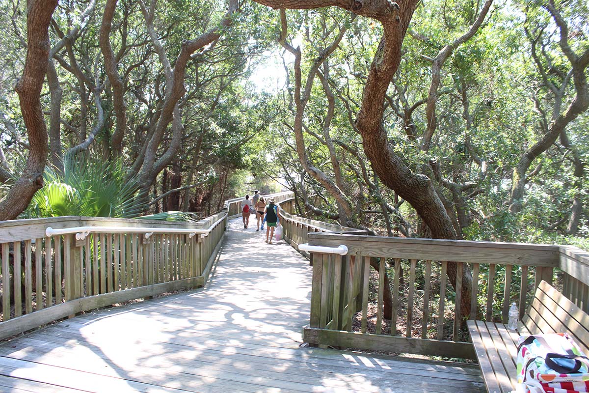 Islander Beach Park Boardwalk