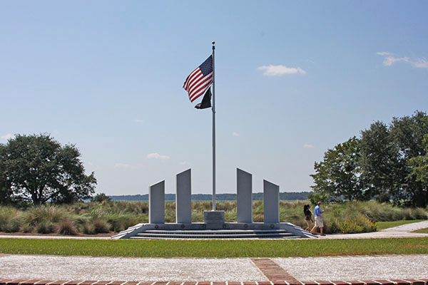Veterans Memorial at Shelter Cove Community Park