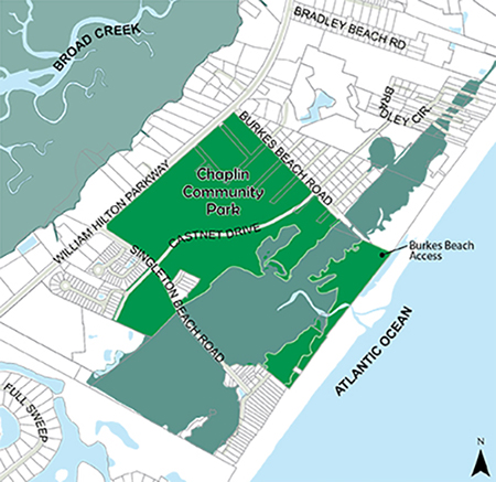 Chaplin Community Park Map