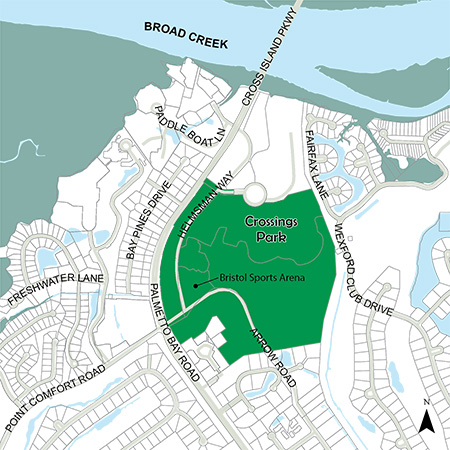 Crossings Park Map